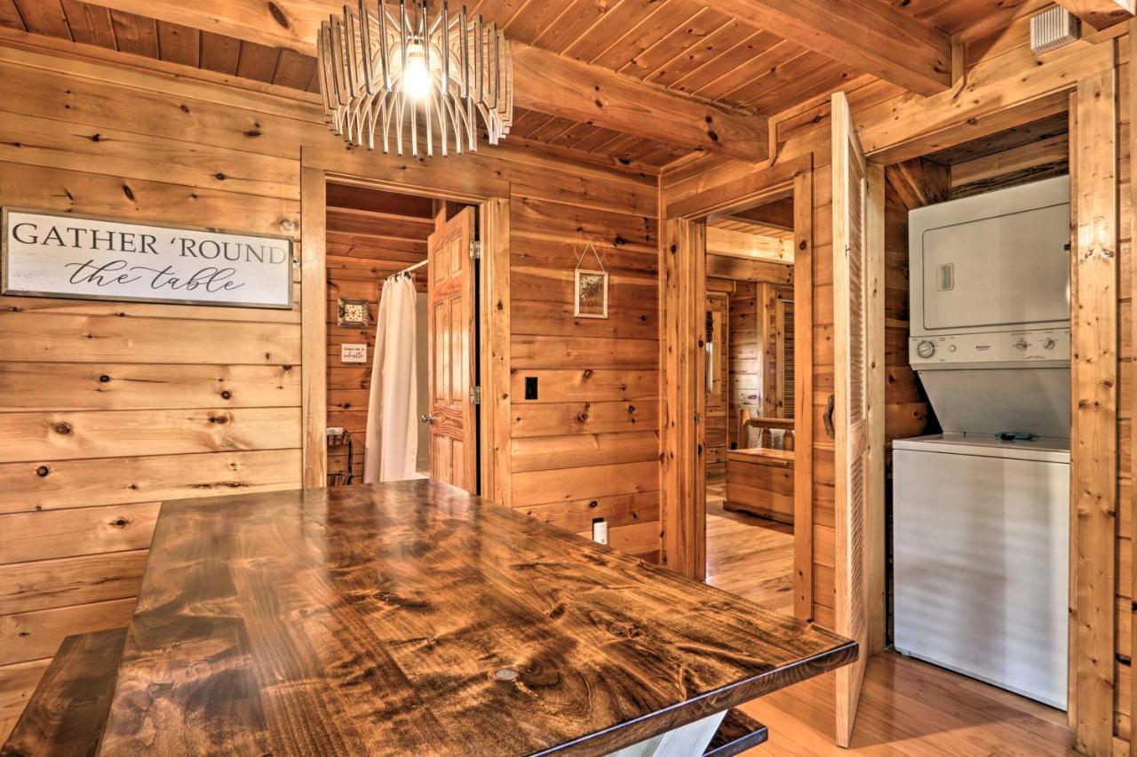 Smoky Mountain Log Cabin 7 Mi To Gatlinburg! Sevierville Exterior foto