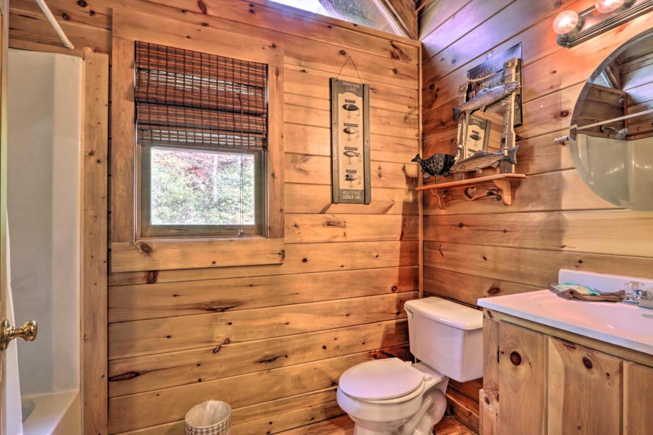 Smoky Mountain Log Cabin 7 Mi To Gatlinburg! Sevierville Exterior foto